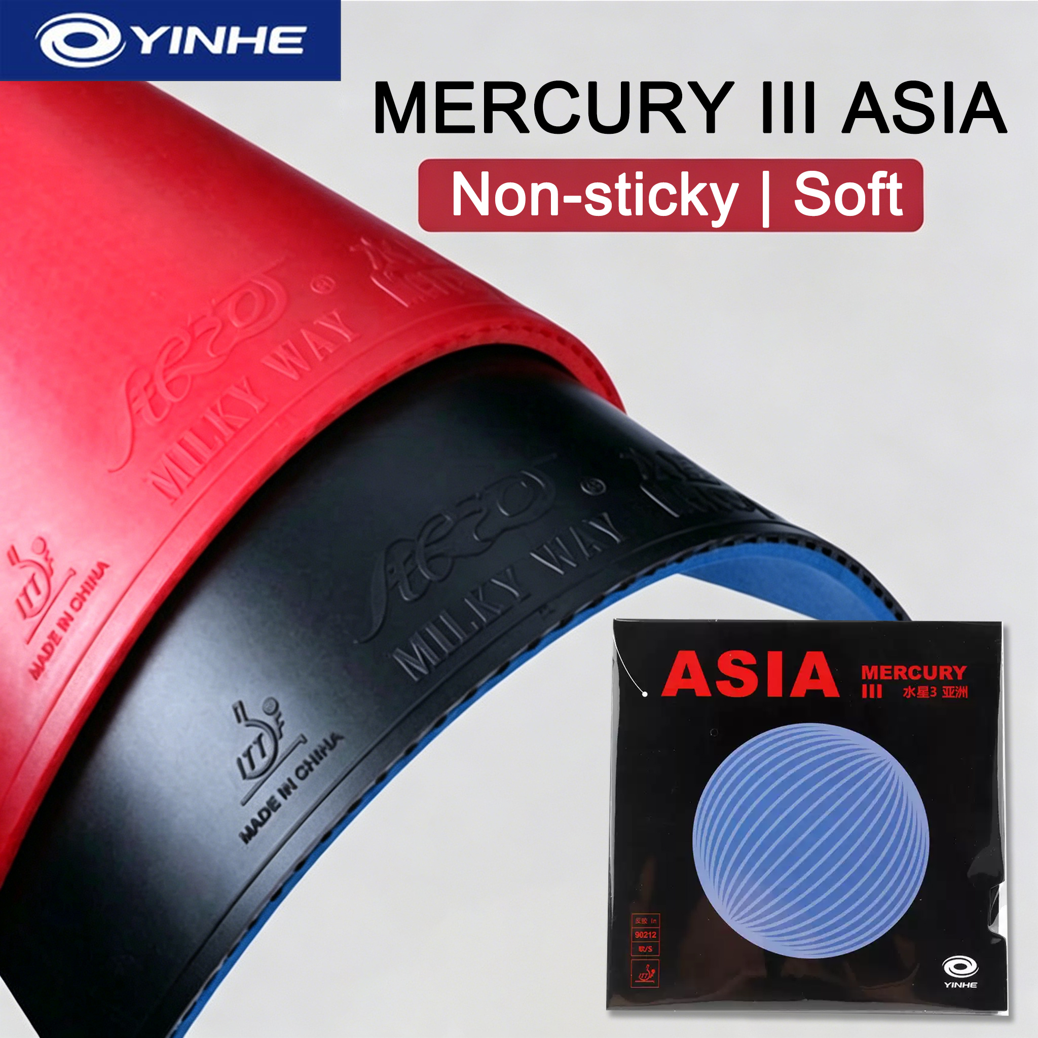 Table Tennis Padel - YINHE MERCURY III Non-sticky Table Tennis