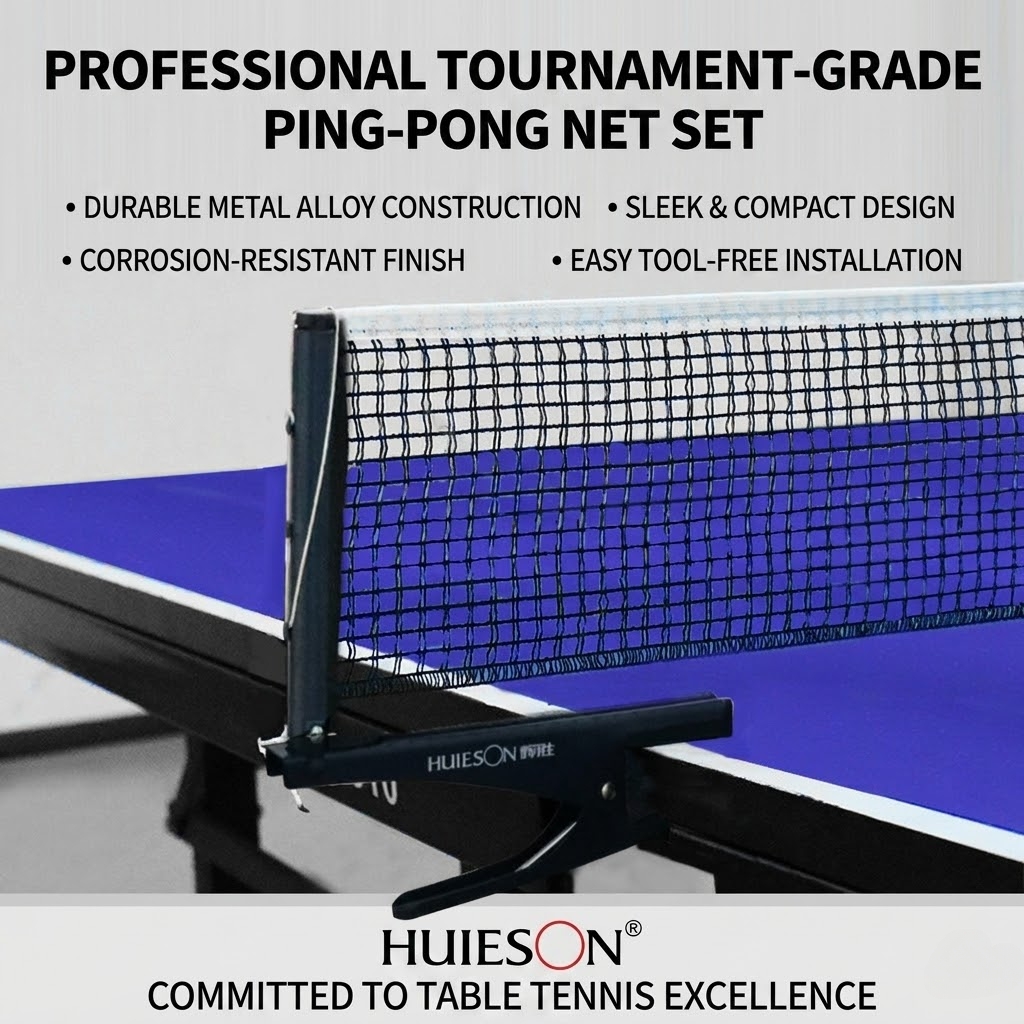 Table Tennis Dimension - Hui Sheng Clip-On Professional Table Tennis