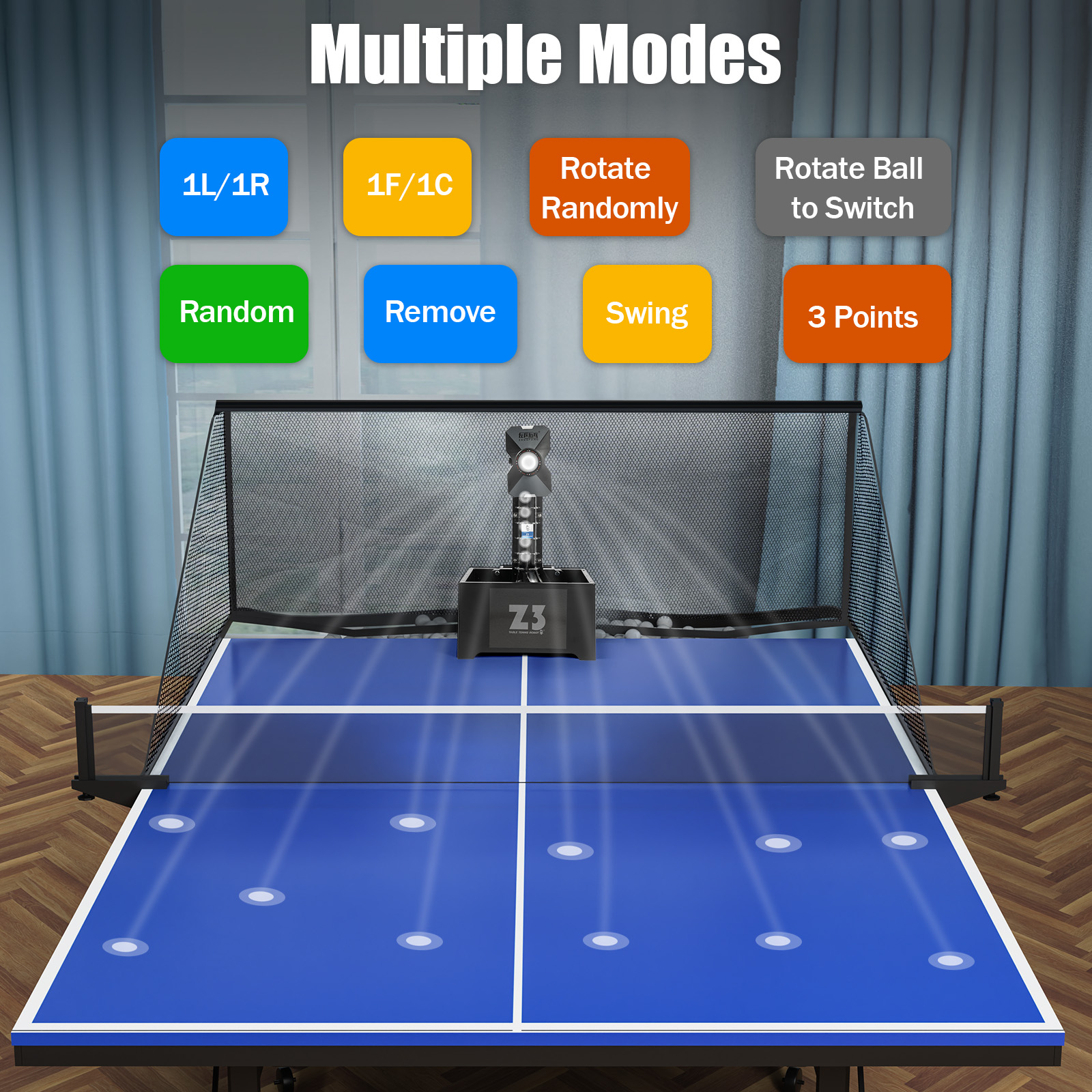 Table Tennis Robot with Net&10 - огляд і ціна Table Tennis Vr