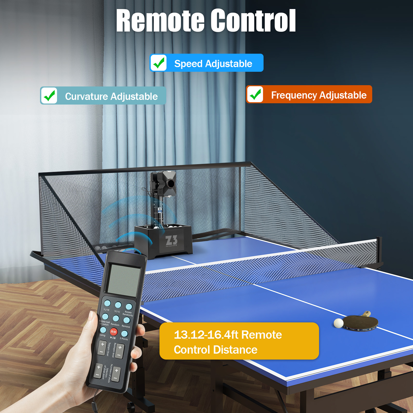 Table Tennis Robot with Net&10 - огляд і ціна Table Tennis Vr