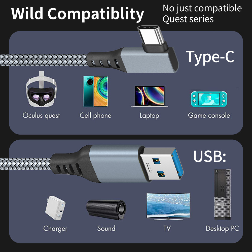 Link Cable 3 6 5M USB A To Typ - огляд і ціна Table Tennis Vr