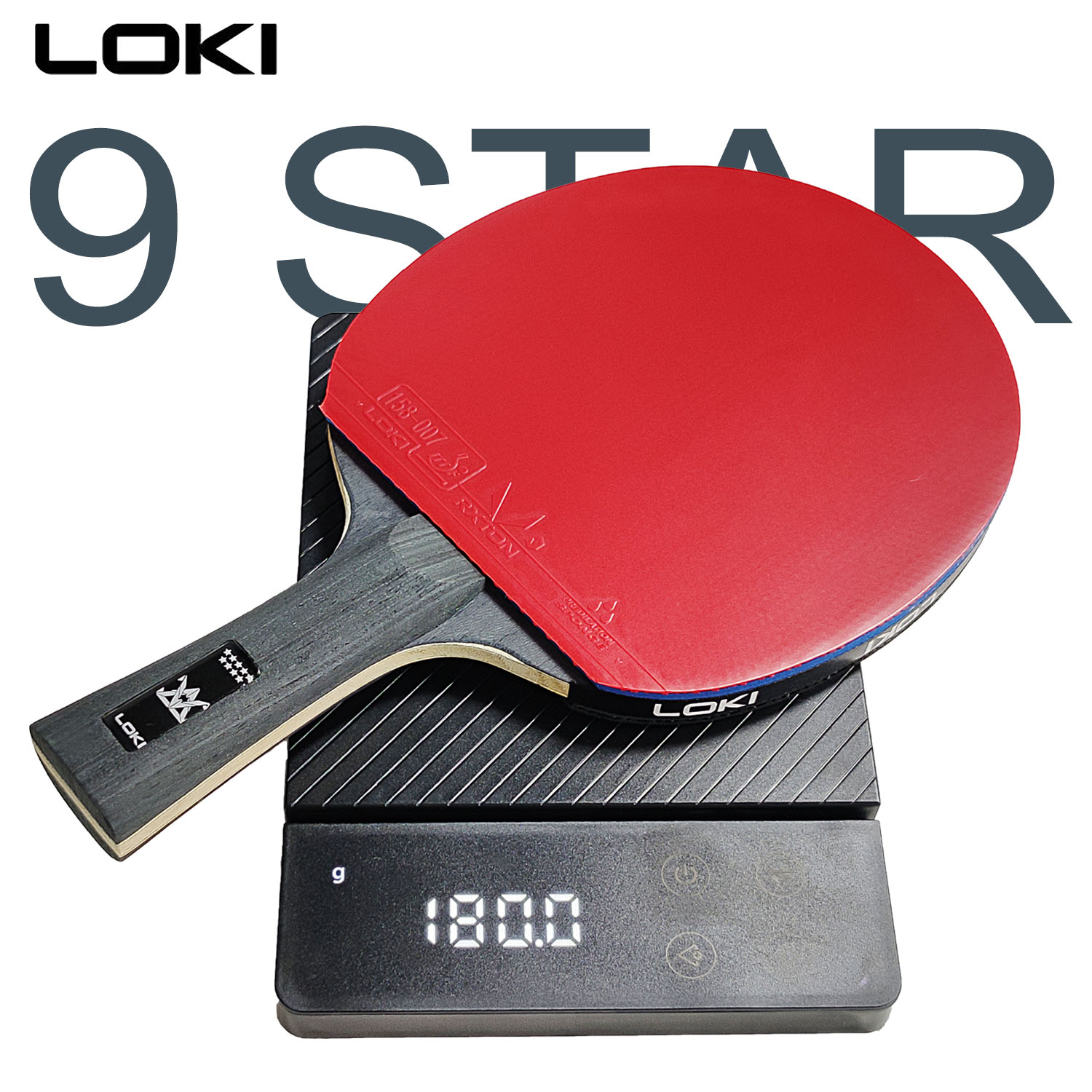 LOKI 9 Star Table Tennis Racke - огляд і ціна Table Tennis Padel
