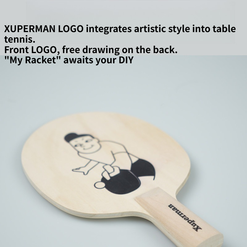 Xuperman Custom DIY Art Table  - огляд і ціна Table Tennis Logo