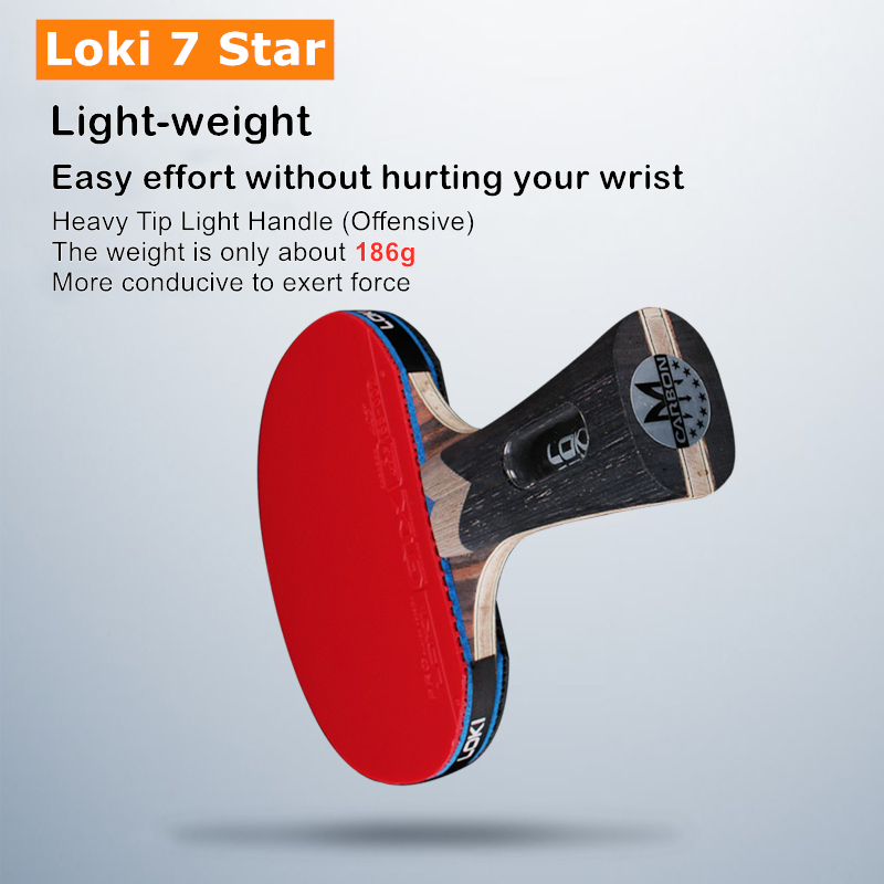 Loki 7 Star Table Tennis Racke - огляд і ціна Table Tennis Padel