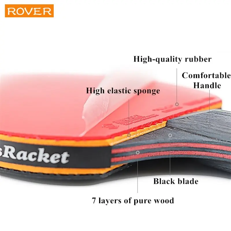 5/6 Star Table Tennis Racket 2 - огляд і ціна Table Tennis Padel