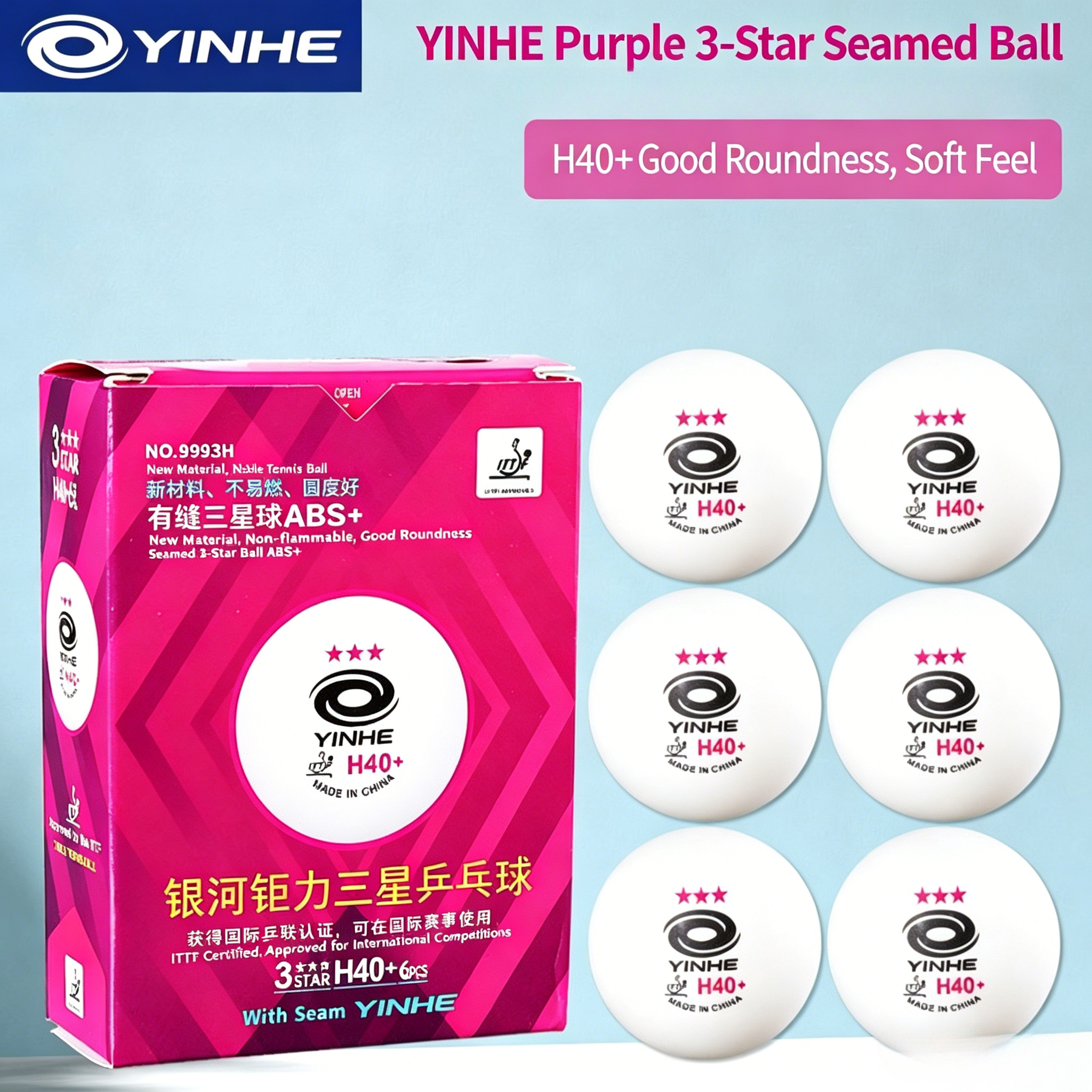 YINHE H40+/Y40+ Seamed Table T - огляд і ціна Table Tennis Vr