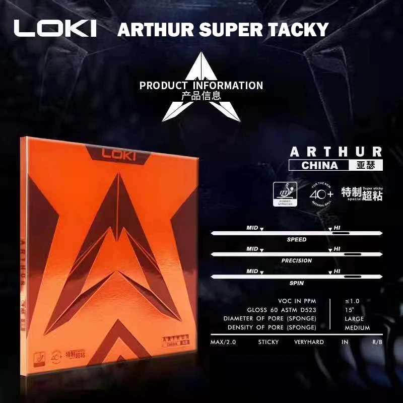 Original LOKI ARTHUR Europe/As - огляд і ціна Table Tennis Padel
