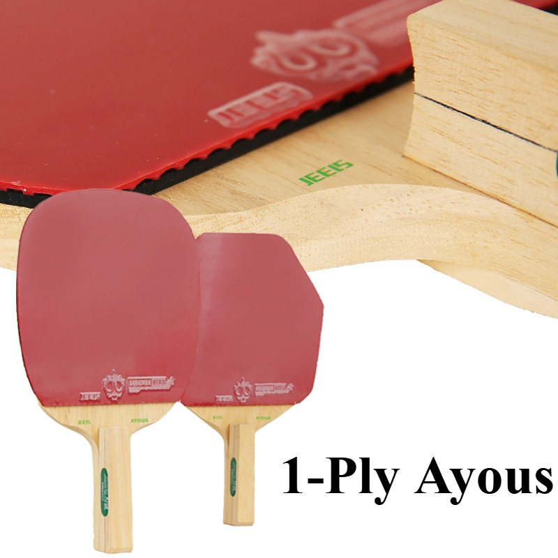 JEELS Japanese 1-Ply Ayous Woo - огляд і ціна Table Tennis Launcher