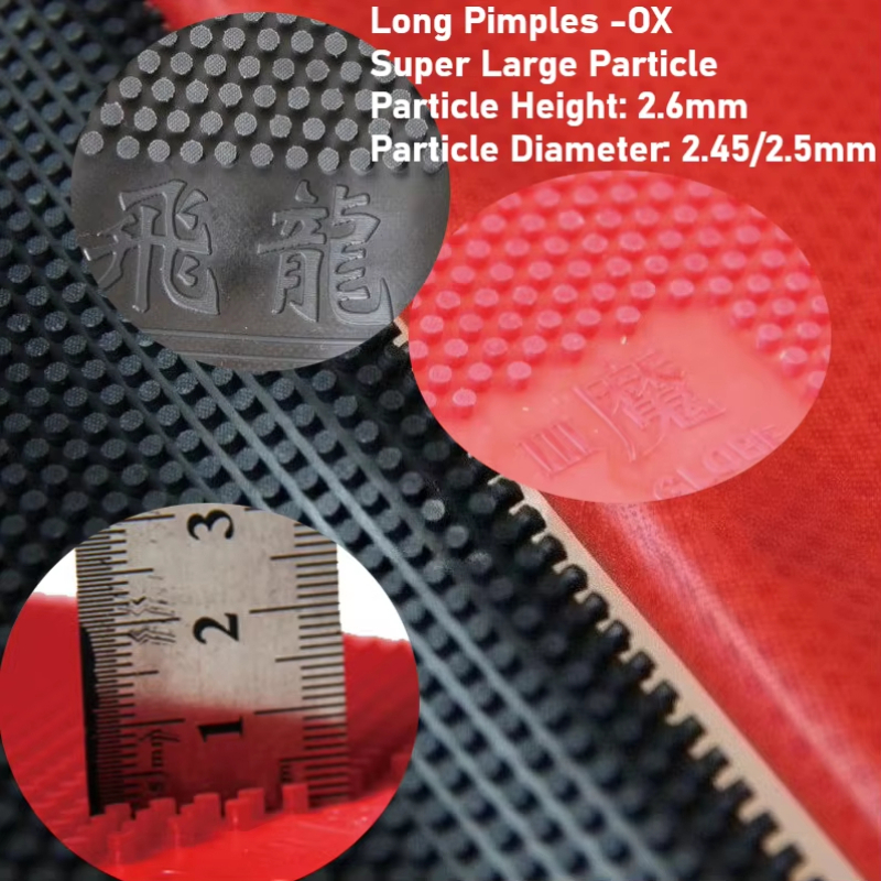 OX Table Tennis Rubber Long Pi - огляд і ціна Table Tennis Height