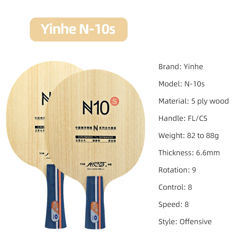 Galaxy Table Tennis Blade N10s - огляд і ціна Table Tennis Vr
