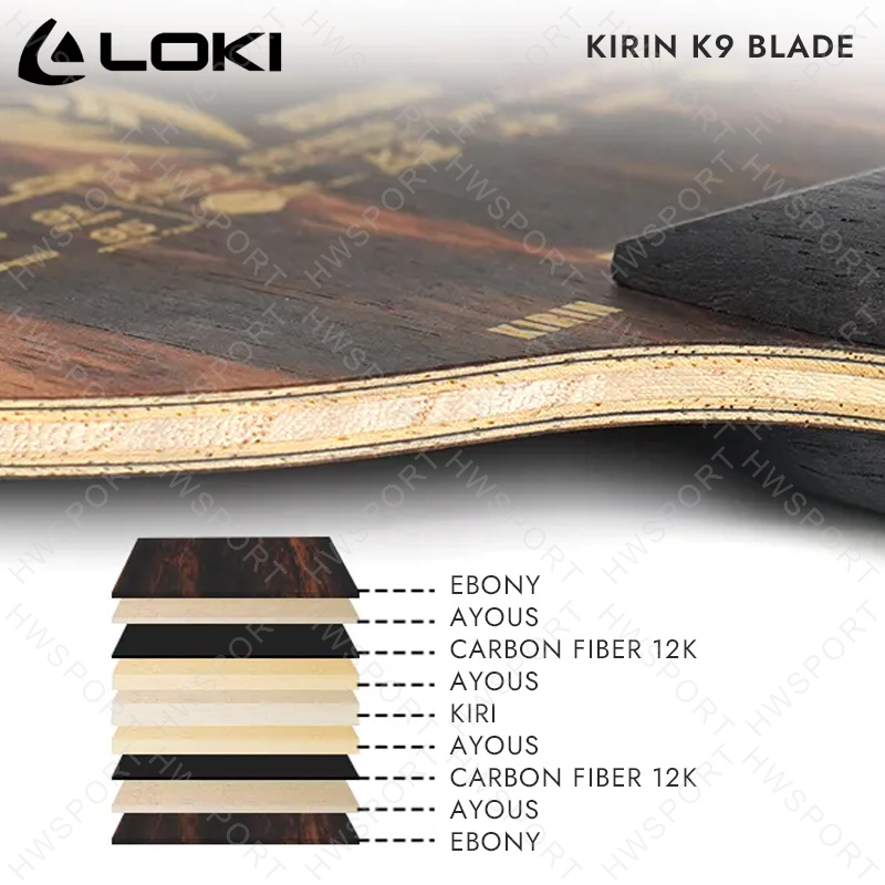 LOKI KIRIN K9 K10 K11 Table Te - огляд і ціна Table Tennis Padel