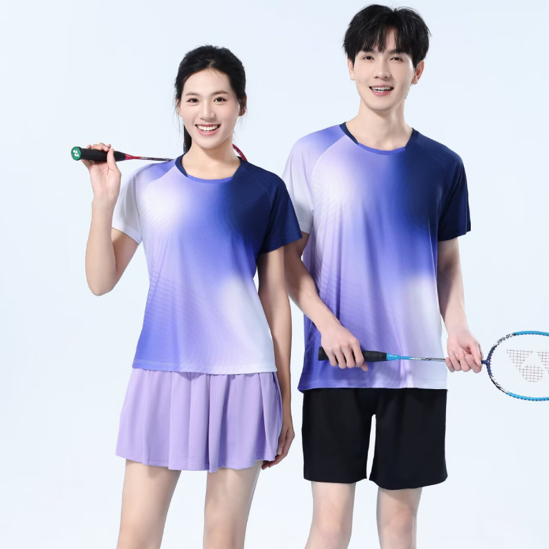 Men Quick Dry Badminton Shirt  - огляд і ціна Table Tennis Logo